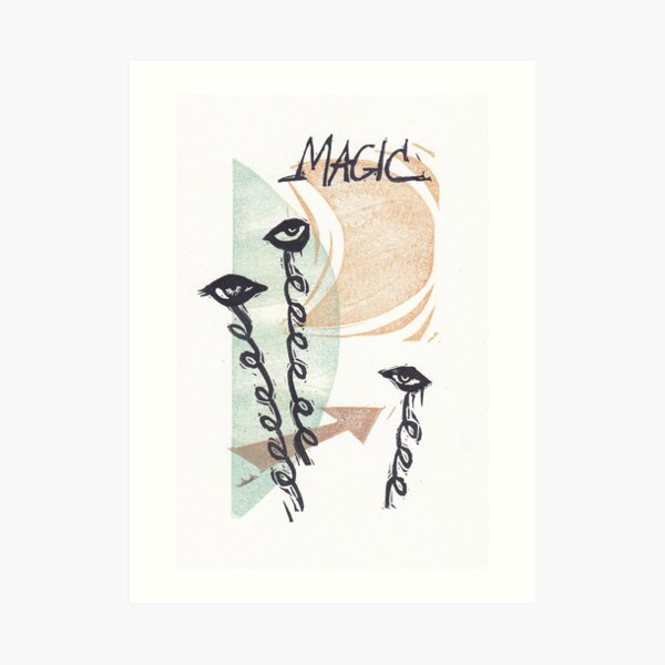 Magic Eyes Art Print