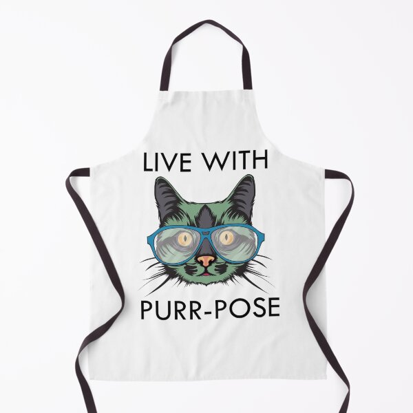 Item preview, Live With Purrr-pose designed and sold by PouncenPlay.