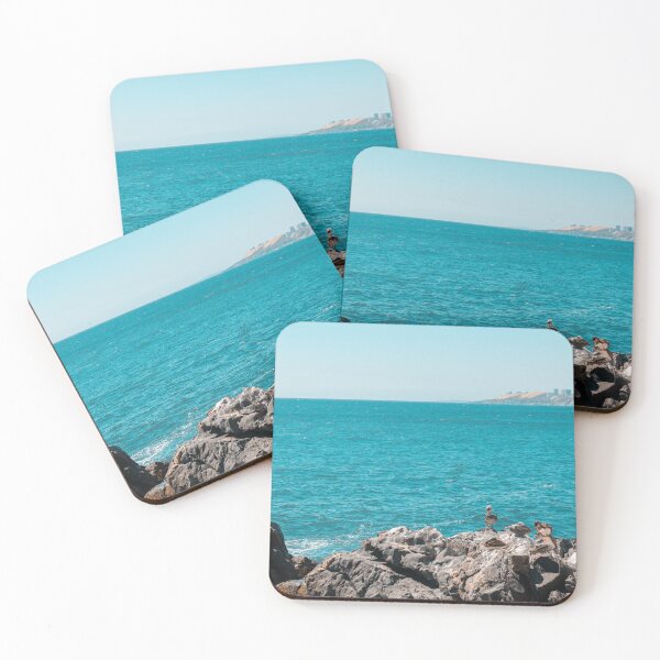 Item preview, Teal Ocean and Pelicans in Chile designed and sold by Marinuzzi.