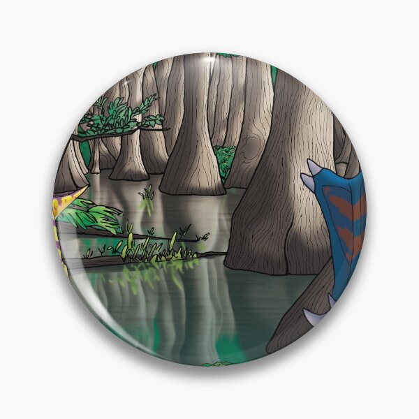Item preview, Dinosaur Swamp - Parasaurolophus designed and sold by GoldenArchelon.
