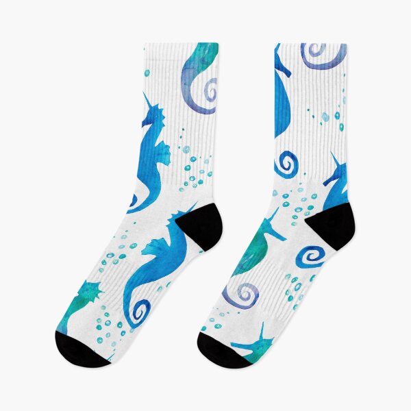 Item preview, Unicorn seahorse pattern designed and sold by Maria  Singh.