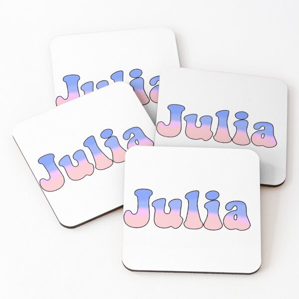 Item preview, Julia name sticker designed and sold by stickitt  designs.