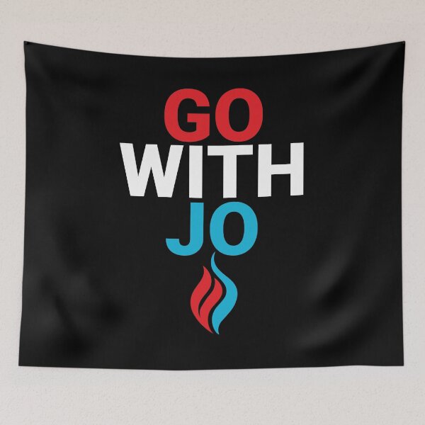Item preview, Go With Jo Flame Logo designed and sold by NoveltyMerch.