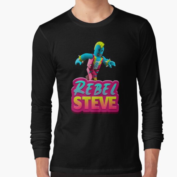 Rebel Steve Roblox T Shirt By Ludivinedupont Redbubble - roblox steves one piece hack money