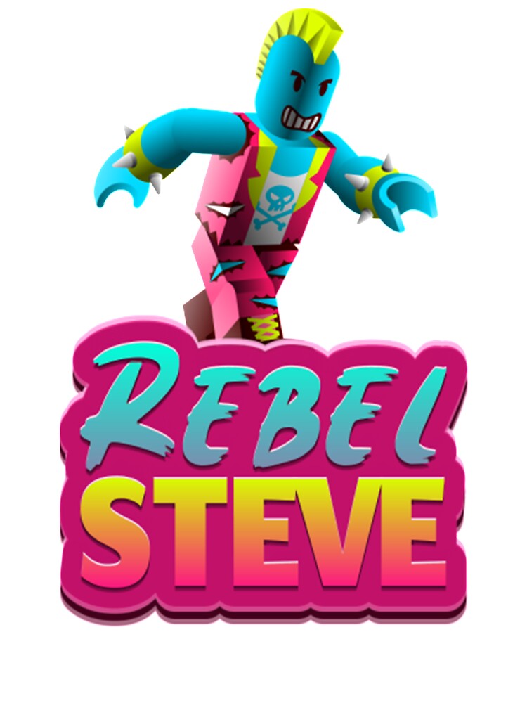 Rebel Steve Roblox Kids T Shirt By Ludivinedupont Redbubble - meme clothing roblox minecraft steve