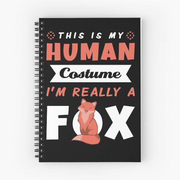 Item preview, Fox themed Design - This is My Human Costume - Really A Fox designed and sold by Printedpath.