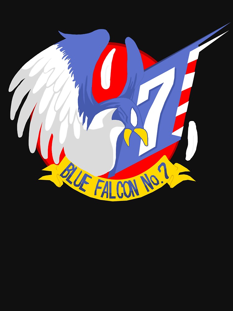 blue falcon tshirt