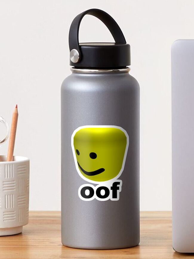 Roblox Oof Roblox Sticker By Ludivinedupont Redbubble - oof on roblox