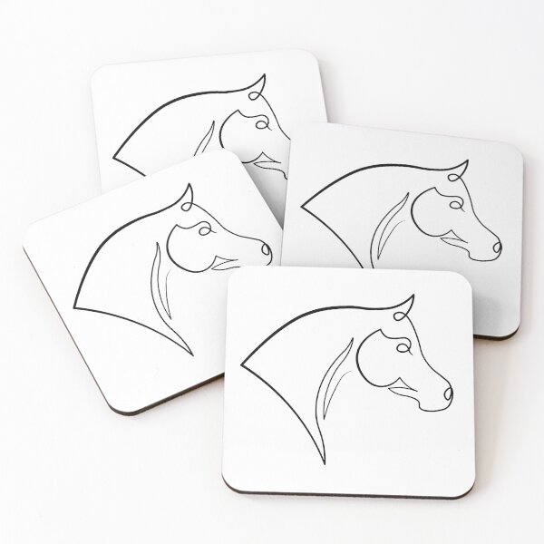 Item preview, Arabian horse one line art designed and sold by ToniChavorska.