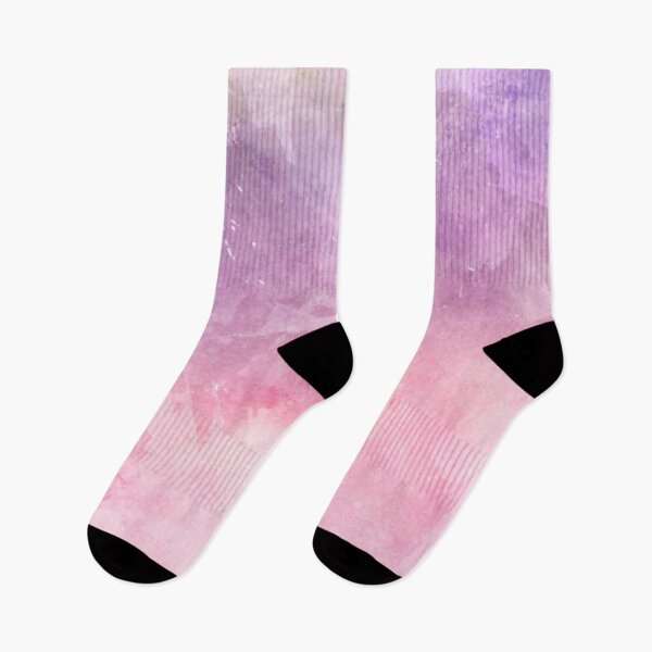 Item preview, Pink  Purple Watercolor Texture Art Print designed and sold by Vic Torys ☆.