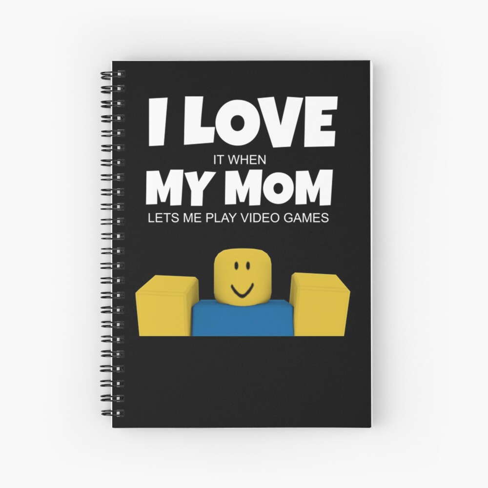 Roblox Noob I Love My Mom Funny Gamer Gift Roblox Art Print By Ludivinedupont Redbubble - eat or die the funniest game in roblox youtube