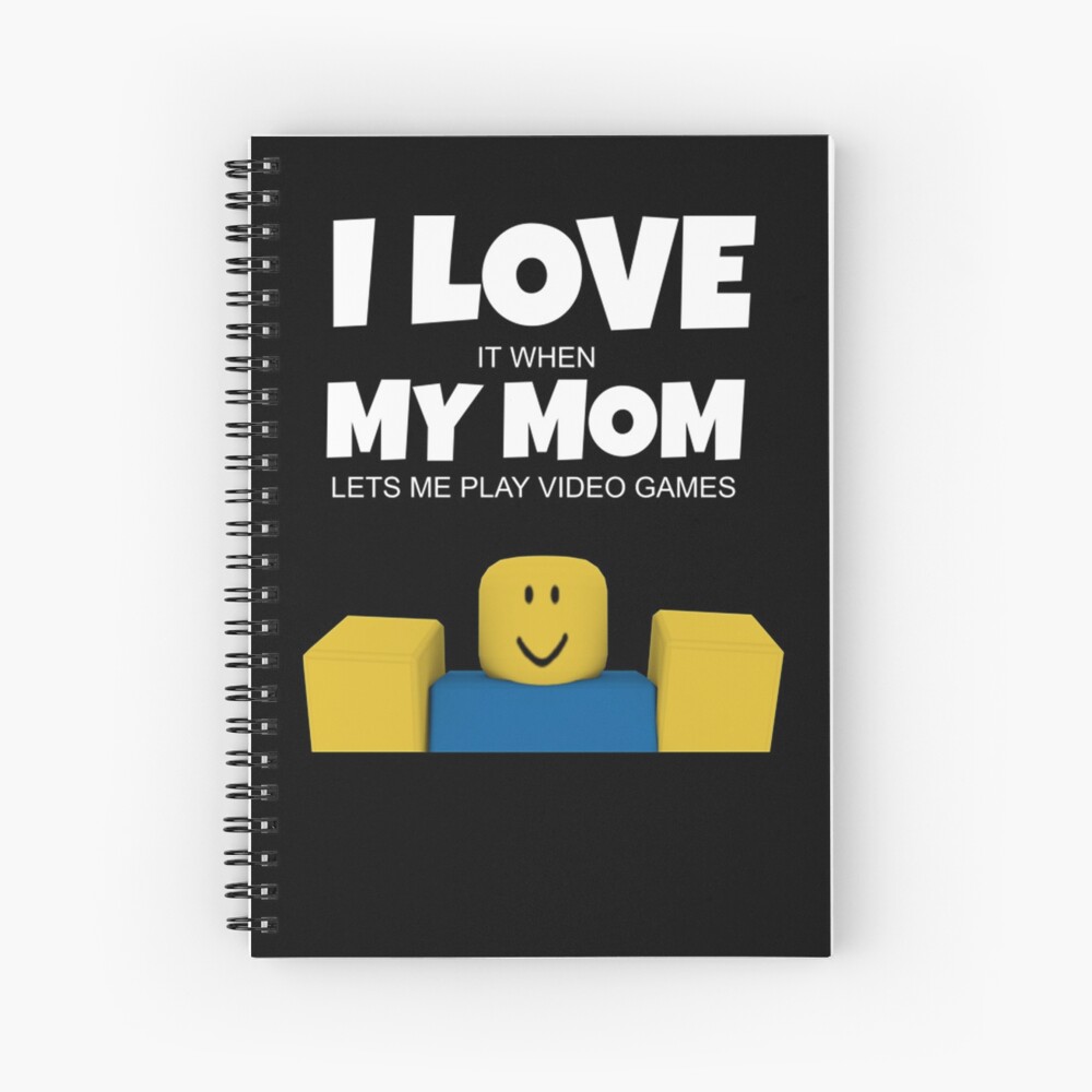 Roblox Noob I Love My Mom Funny Gamer Gift Roblox Art Print By Ludivinedupont Redbubble - roblox mom