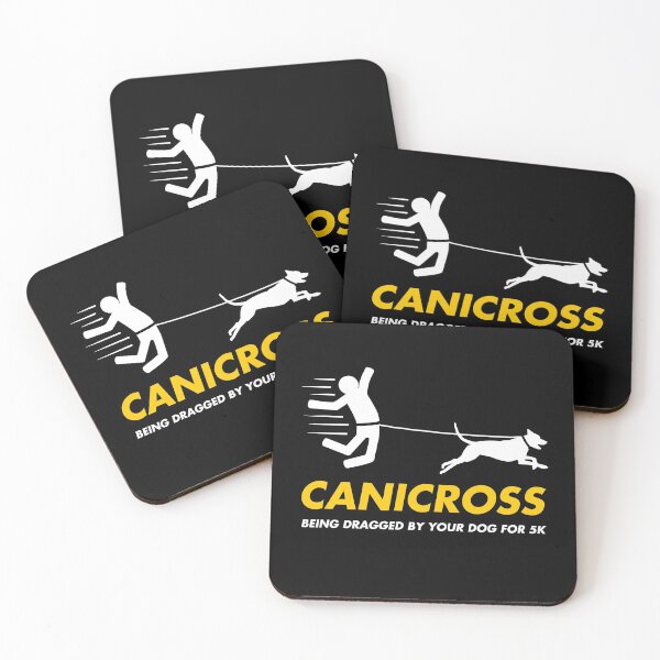 Item preview, Funny Canicross Dragged By Your Dog Running Joke designed and sold by hadicazvysavaca.
