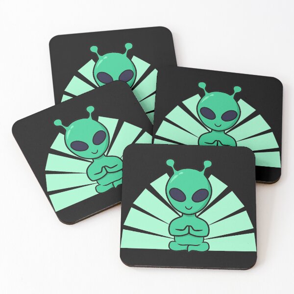 Item preview, Meditating Alien designed and sold by M-Peters-Art.
