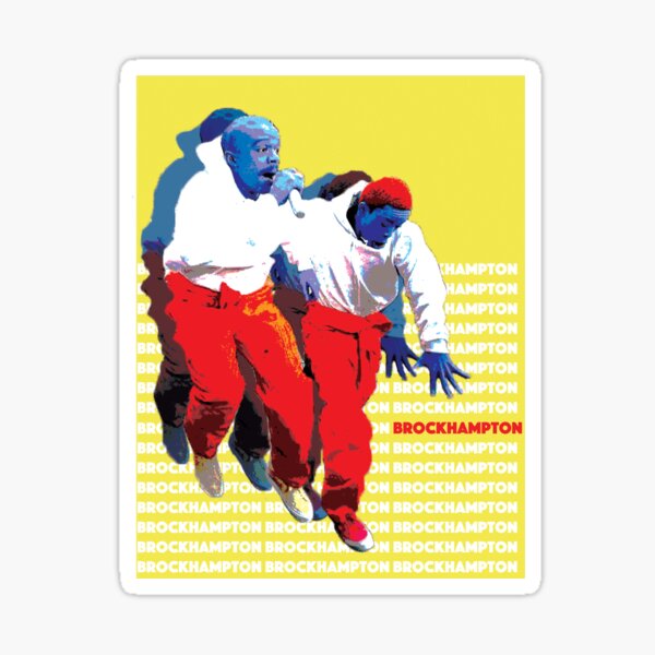 Item preview, Brockhampton Merlyn Wood and Ameer Vann Saturation Poster designed and sold by mattix147.