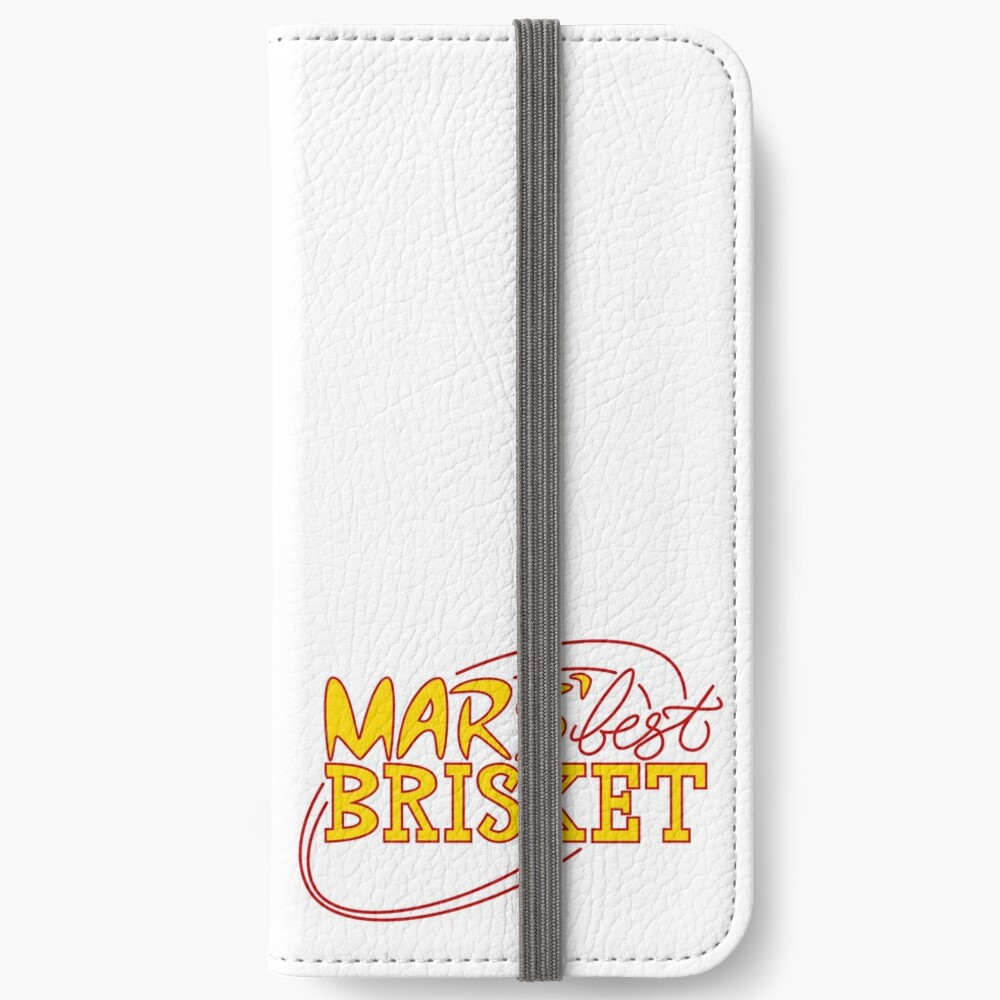 Mars' Best Brisket Official Crew Member (Yellow) iPhone Wallet