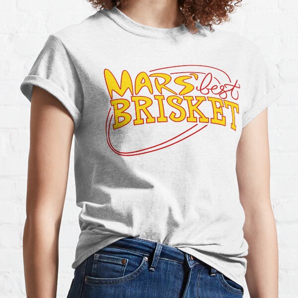 Mars' Best Brisket Official Crew Member (Yellow) Classic T-Shirt