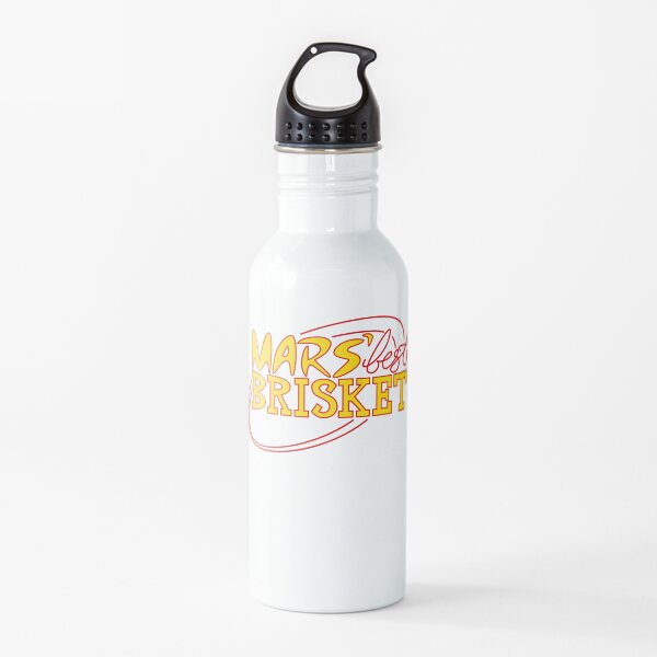 Mars' Best Brisket Official Crew Member (Yellow) Water Bottle