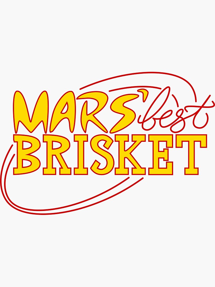 Mars' Best Brisket Official Crew Member (Yellow) by thponders