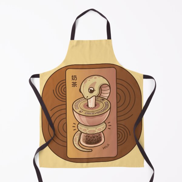 Item preview, Boba Constrictor - Milk / 奶茶 designed and sold by HunterLongley.