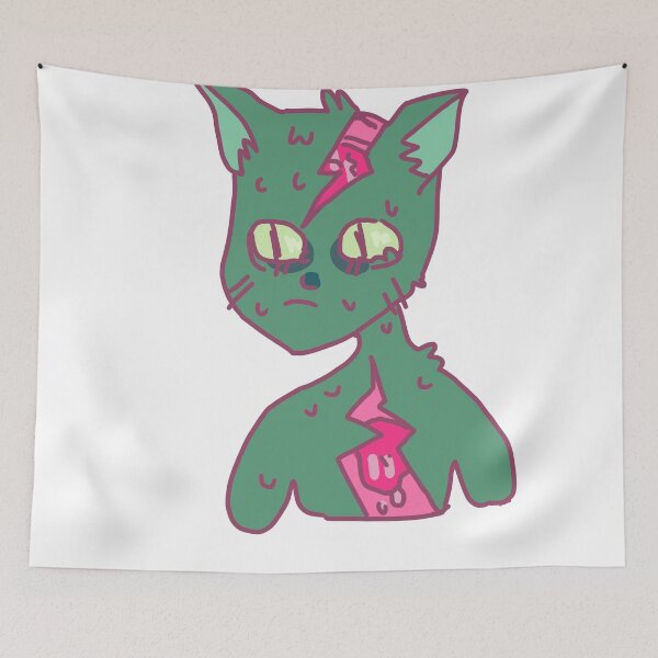 Item preview, brain cat  designed and sold by batwimp.