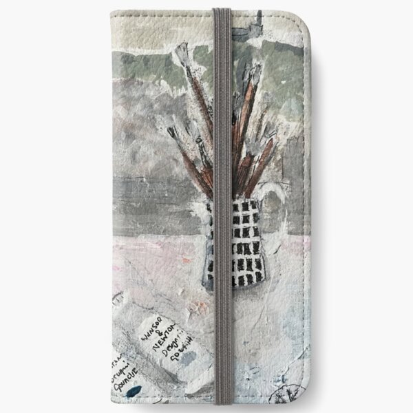 St Ives from the studio at Bowling Greem iPhone Wallet