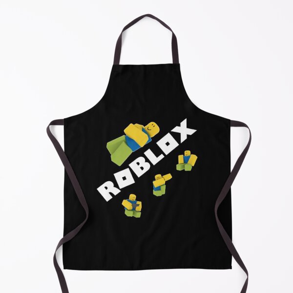 Roblox Noob Roblox Apron By Ludivinedupont Redbubble - roblox apron t shirt