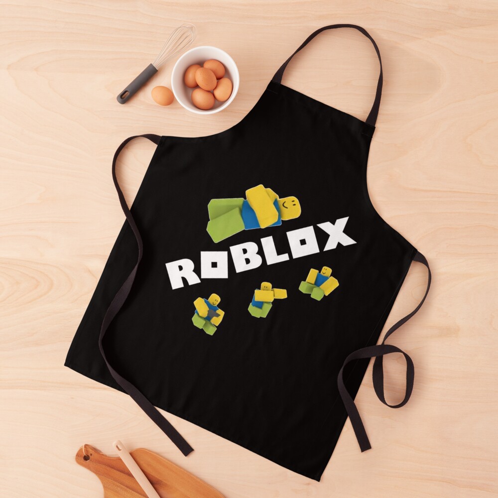 Roblox Noob Roblox Apron By Ludivinedupont Redbubble - roblox realistic noob head