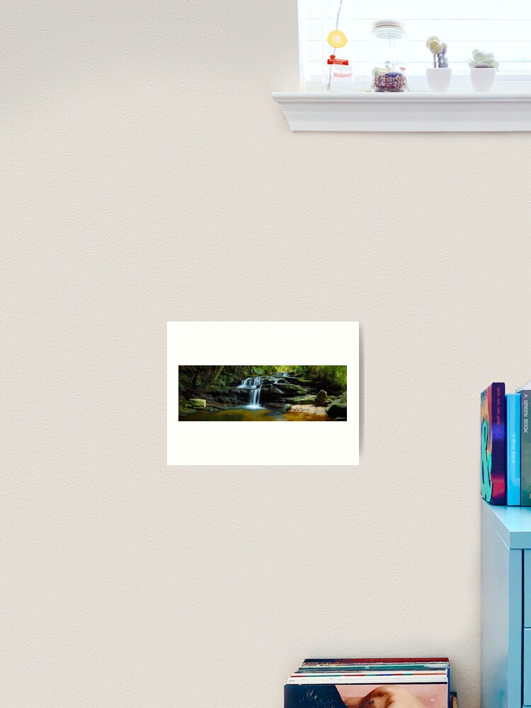 Thumbnail 2 of 3, Art Print, Leura Cascades, Blue Mountains, New South Wales, Australia designed and sold by Chockstone.