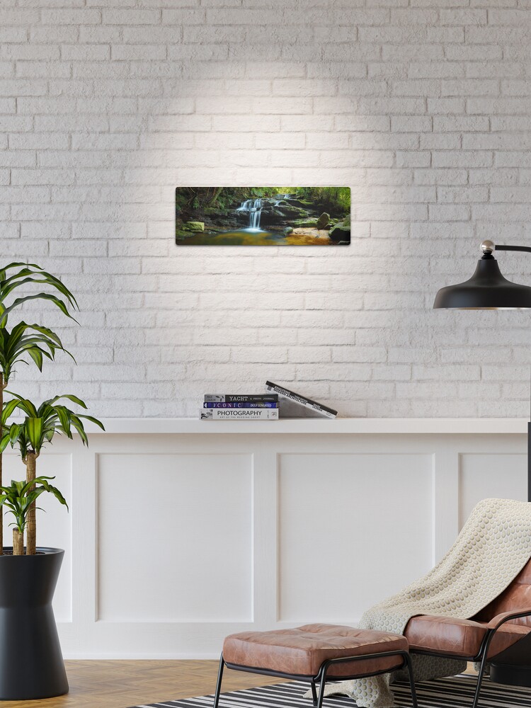 Thumbnail 1 of 4, Metal Print, Leura Cascades, Blue Mountains, New South Wales, Australia designed and sold by Chockstone.