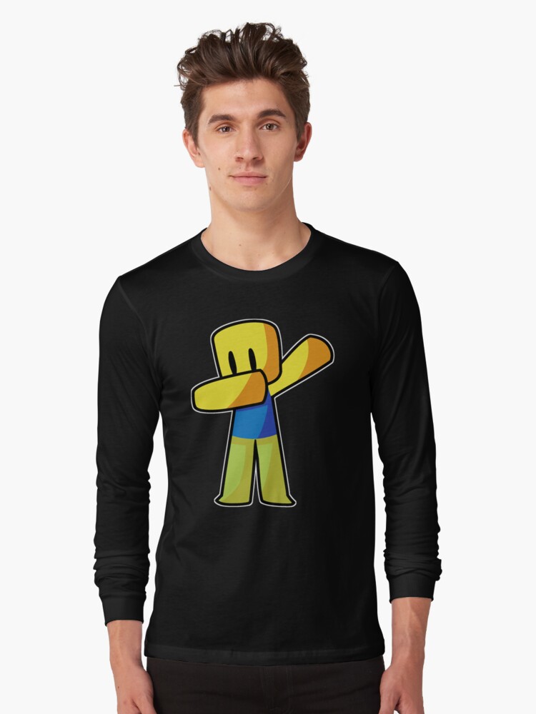 Roblox Dabbing Dab Hand Drawn Gaming Noob Gift For T Shirt By Ludivinedupont Redbubble - roblox dab long sleeve t shirt by avemathrone