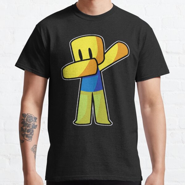 Noob Dab T Shirt By Theresthisthing Redbubble - roblox dab on meals womens premium t shirt