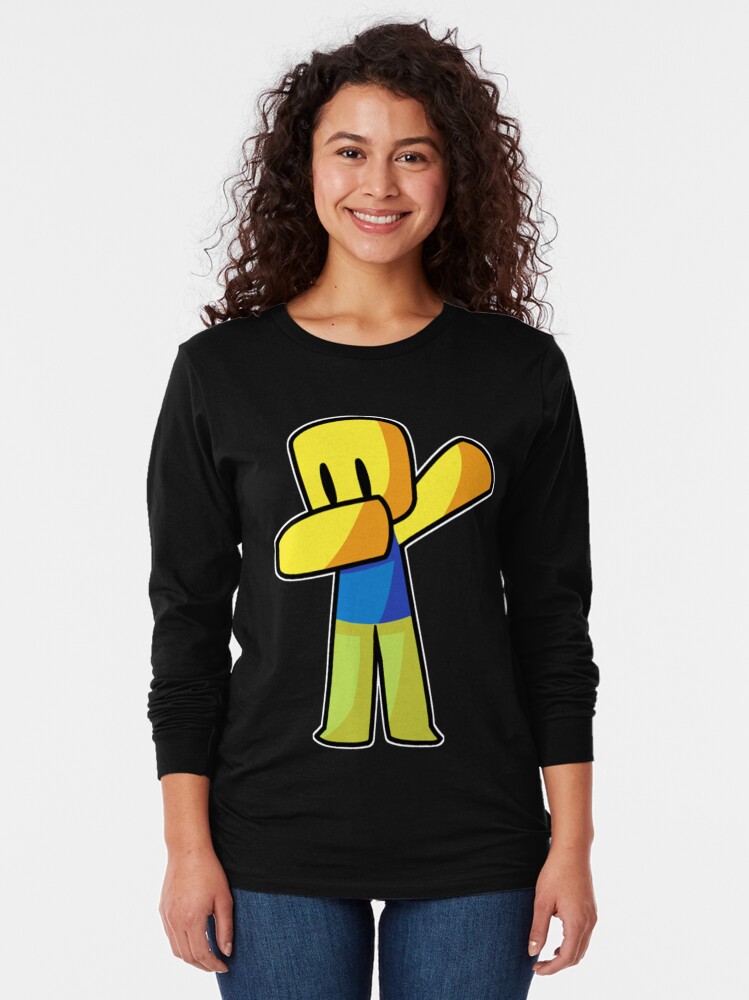 Roblox Dabbing Dab Hand Drawn Gaming Noob Gift For T Shirt By Ludivinedupont Redbubble - roblox yeet dabbing dab hand drawn gaming noob gift for gamers roblox aimant teepublic fr