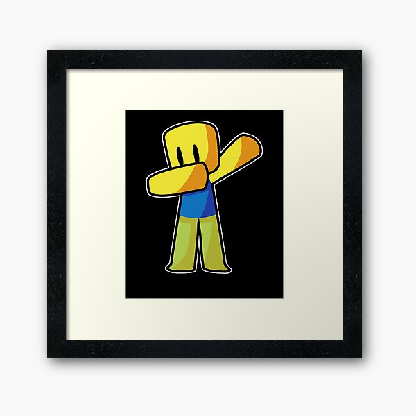 Oof Rainbow Framed Art Print By Mixah Redbubble - black baseball bat roblox