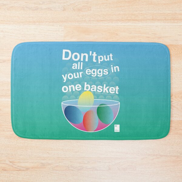 Item preview, Don't put all your eggs in one basket designed and sold by quotesonposters.