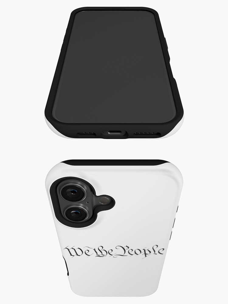Imagen 3 de 4, Funda de iPhone con la obra Nosotros la gente - Constitución de los Estados Unidos, diseñada y vendida por hadicazvysavaca.