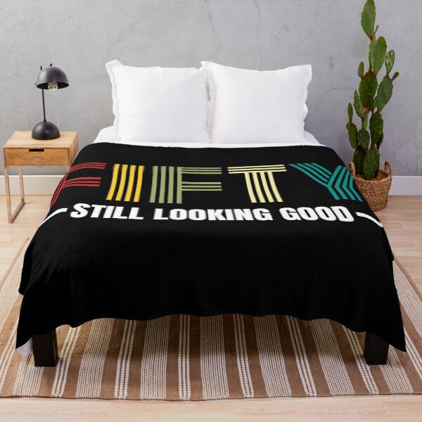 Item preview, Fifty still looking good 50th Birthday Gift designed and sold by PlusAdore.