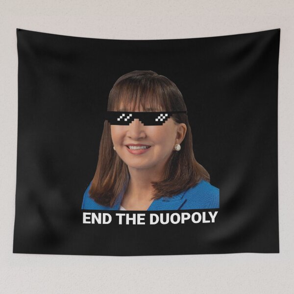 Item preview, End The Duopoly Jo Jorgensen Sunglasses designed and sold by NoveltyMerch.