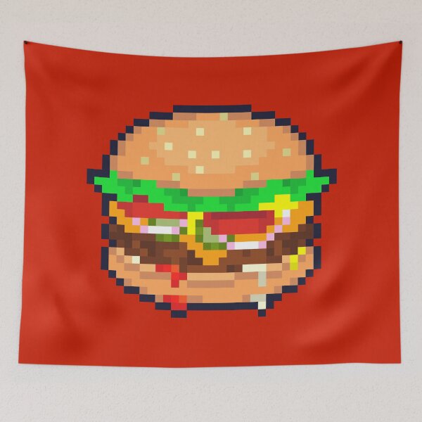 Item preview, Pixel Burger designed and sold by chipdesigns.