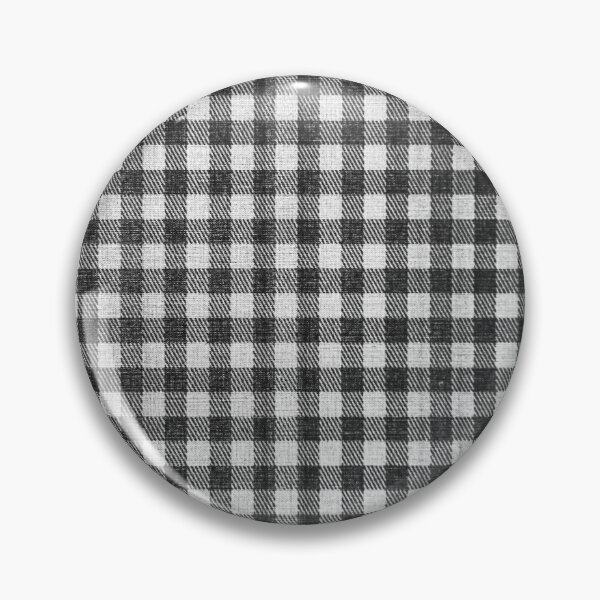Item preview, Plaid Checker black white pattern designed and sold by MohitJain1109.