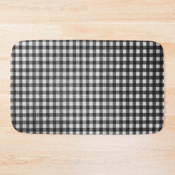 Item preview, Plaid Checker black white pattern designed and sold by MohitJain1109.