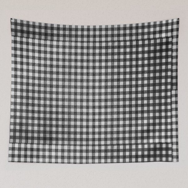 Item preview, Plaid Checker black white pattern designed and sold by MohitJain1109.