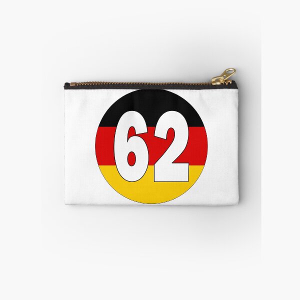 Item preview, Number 62 with Germany flag on the background designed and sold by AllShirts21.