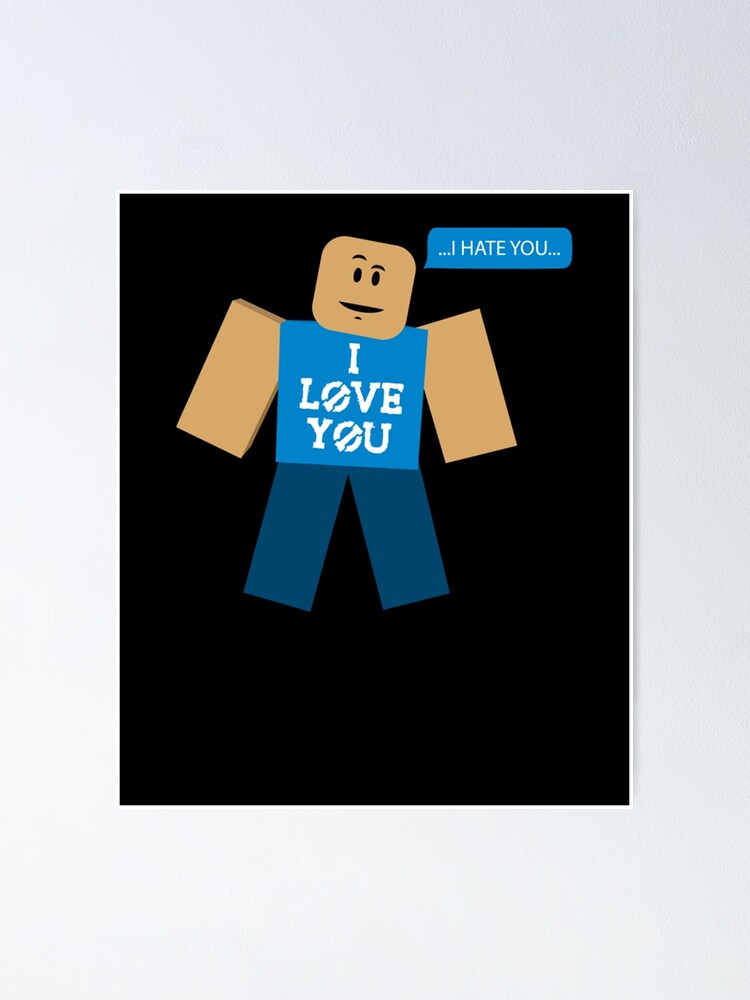 Roblox Memes Roblox Poster By Ludivinedupont Redbubble - roblox picture memes