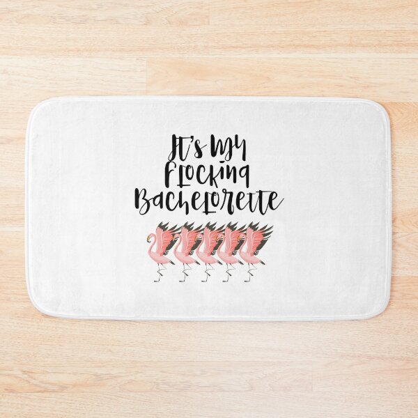 Artikelvorschau, Es ist meine Flocking Bachelorette Pink Flamingo Flock Grafik entworfen und verkauft von NoveltyMerch.