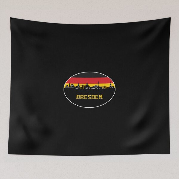 Artikelvorschau, Dresden Germany Flag Dresden Deutsche Flagge entworfen und verkauft von TeeHome.