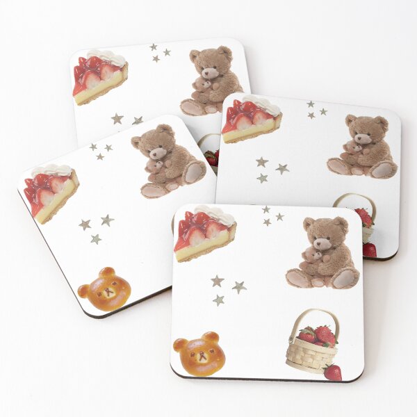Item preview, *＊✿❀bears & strawberries❀✿＊* designed and sold by charlottecollin.