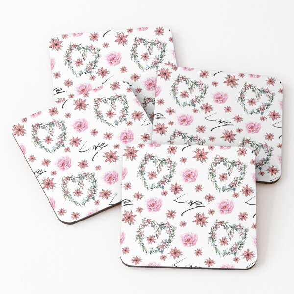 Item preview, Flowers hearts wedding love designed and sold by ausgefuchst.