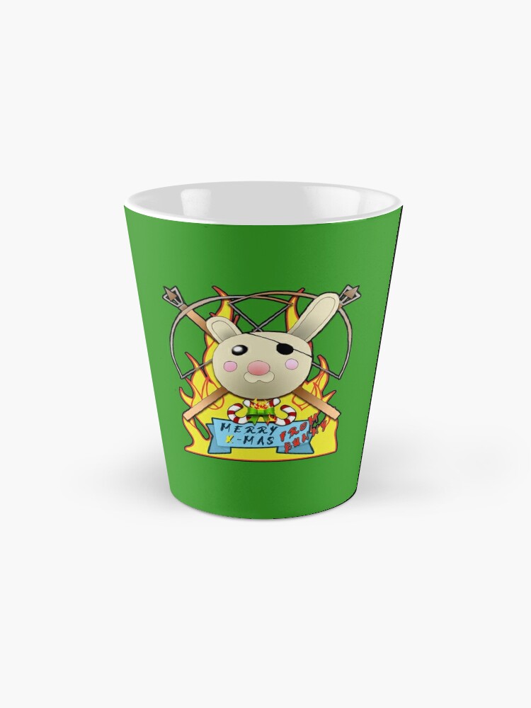 Piggy Roblox Bunny Says Merry Xmas Piggy Gamer Gifts Mug By Freedomcrew Redbubble - lokis roblox piggy
