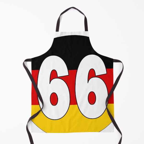Item preview, Number 66 with Germany flag on the background designed and sold by AllShirts21.